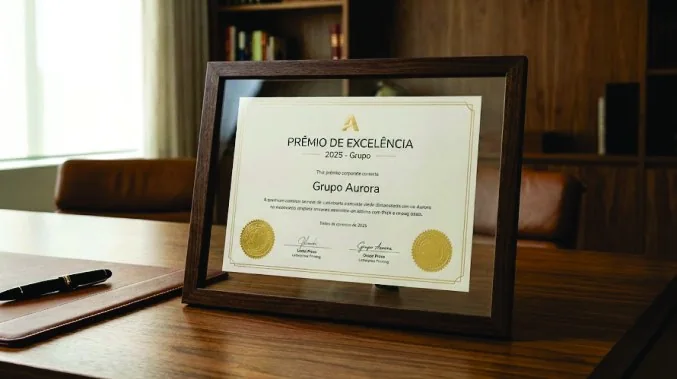 Certificados e diplomas: exemplo ilustrativo de aplicação